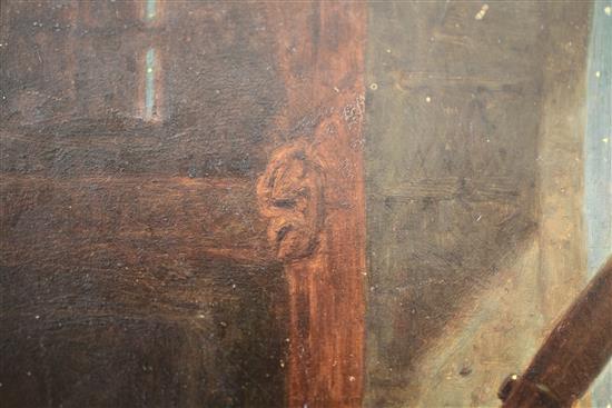 After Carl Spitzweg (1808-1885) The Astrologer 11 x 6.25in., unframed